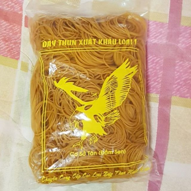 (Ảnh thật) 500gr Dây Thun Dẻo Vàng loại 1