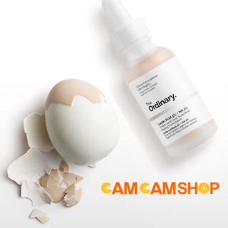 AHA Lactic Acid + HA 2% Serum Tẩy da chết The Ordinary 30ml CamCamShop