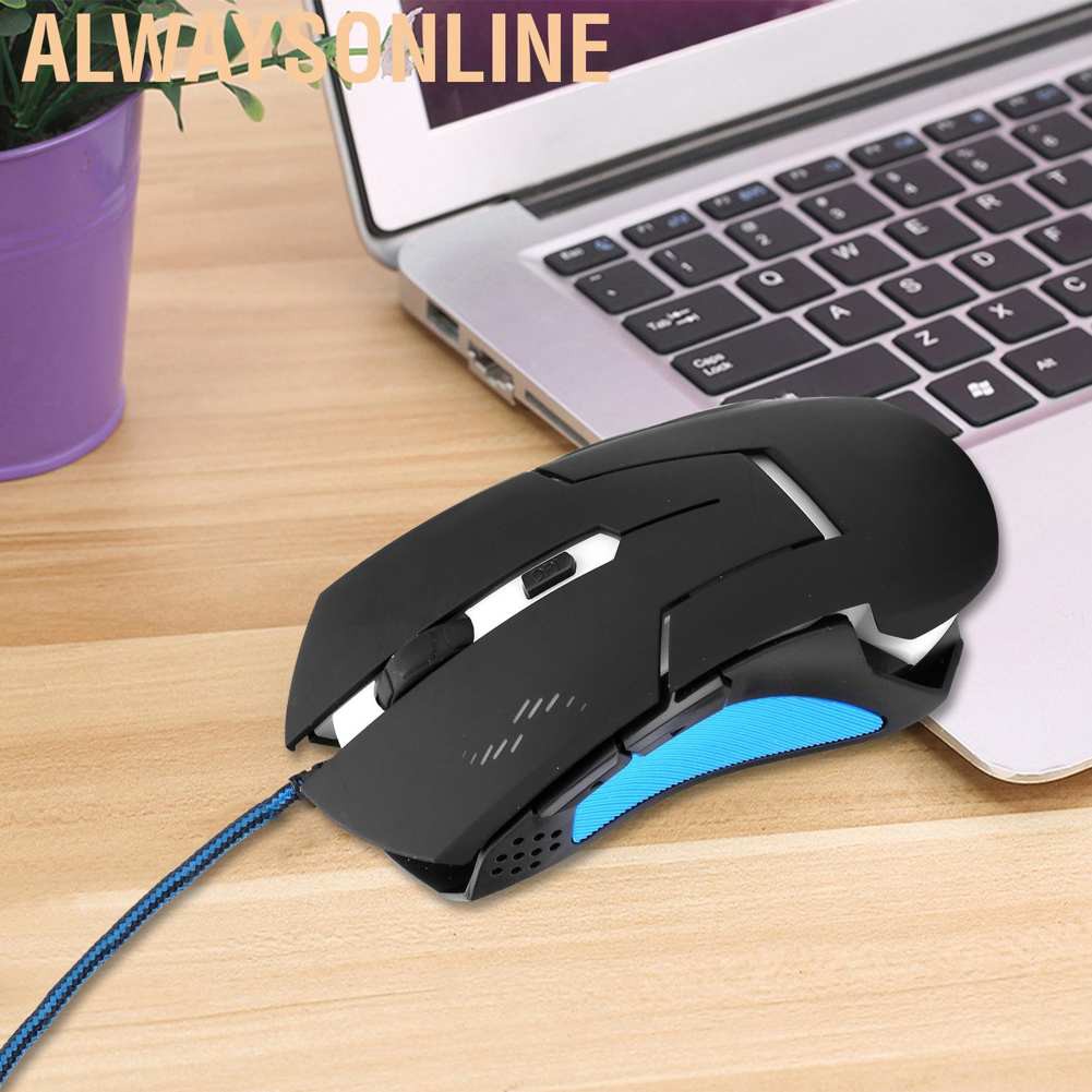 Chuột Gaming Alwaysonline T7 6 Nút Bấm