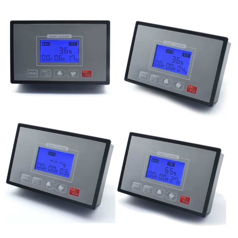 Bộ Điều Khiển Tốc Độ Động Cơ Thông Minh Màn Hình LCD 0 60A PWM DC 10-55V