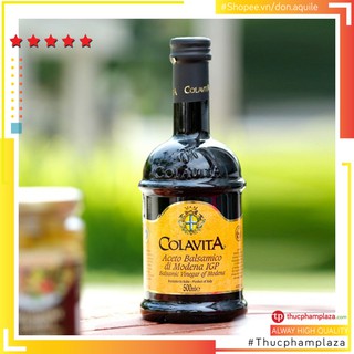 Dấm thơm Balsamic hiệu COLAVITA chai 500ml