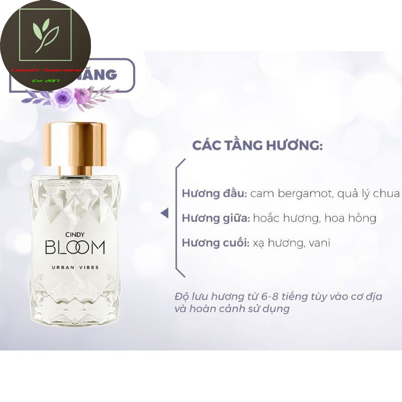 Nước hoa Cindy Bloom 50ml