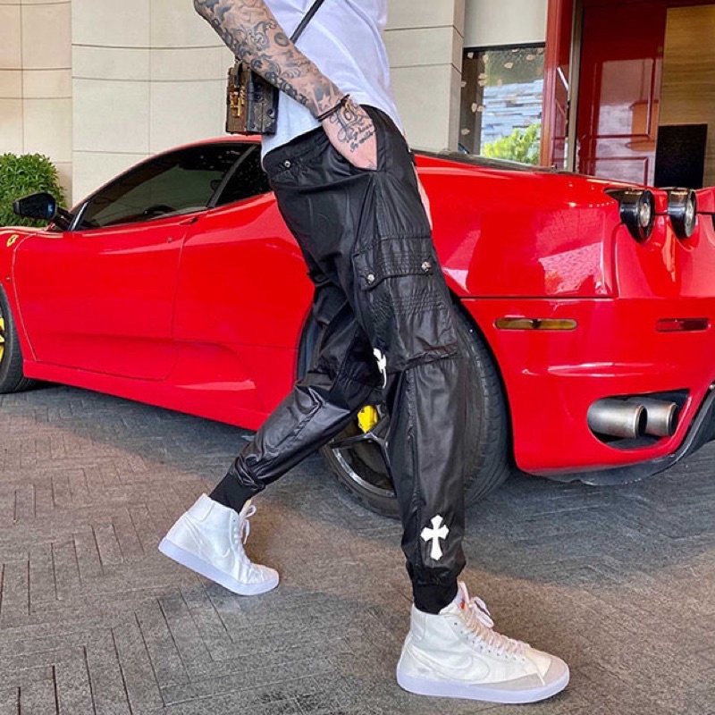 Quần da Chrome Hearts cho nam hàng cao cấp ⚜️