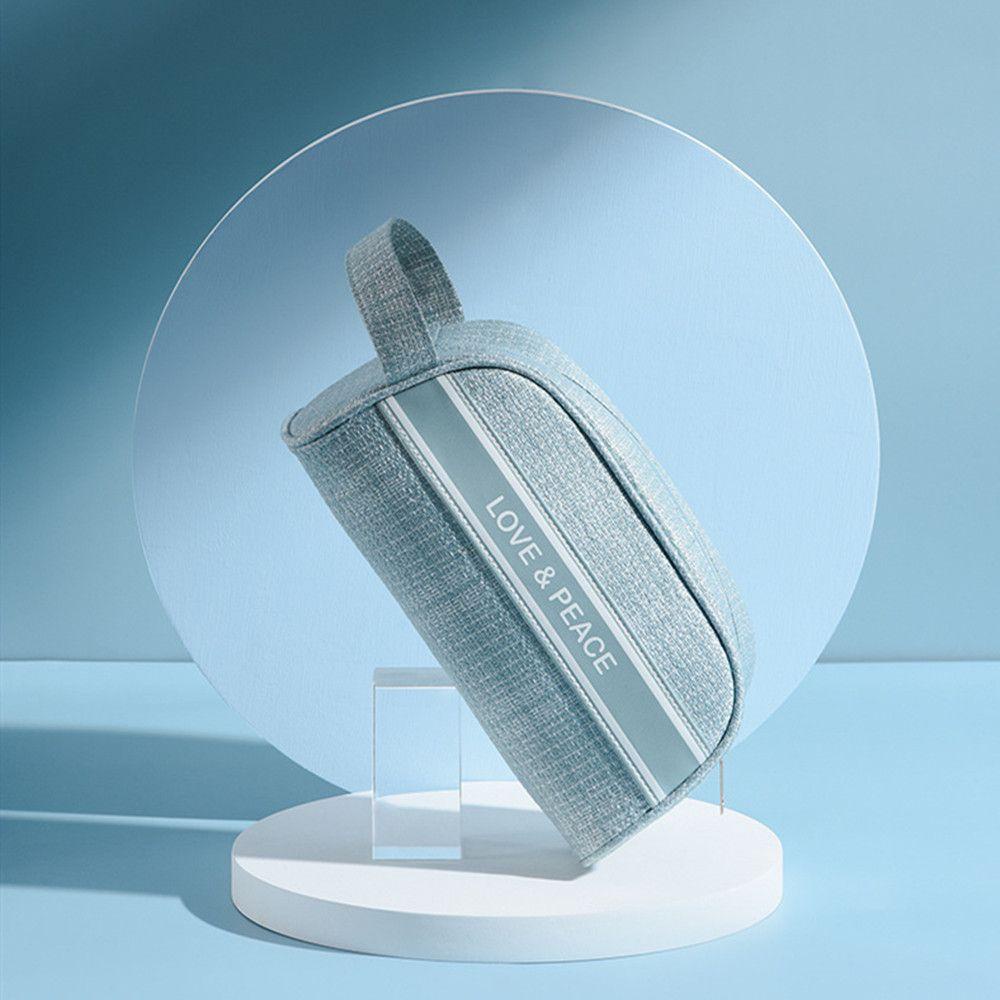 Túi Đựng Mỹ Phẩm Chống Thấm Nước Có Khóa Kéo Đôi Tiện Dụng Mang Theo Du Lịch