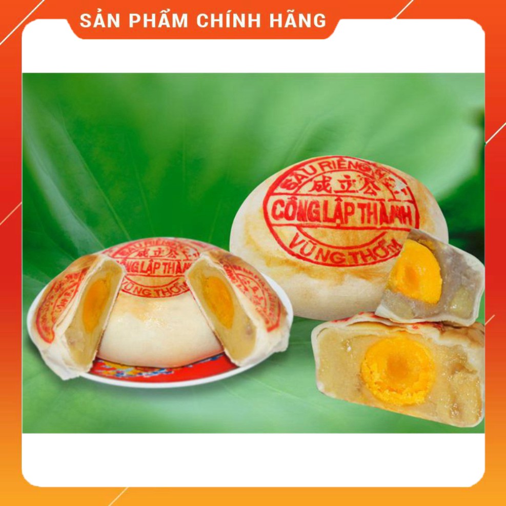 BÁNH PÍA ĐẬU XANH SẦU RIÊNG TRỨNG MUỐI [Đặc sản Sóc Trăng]