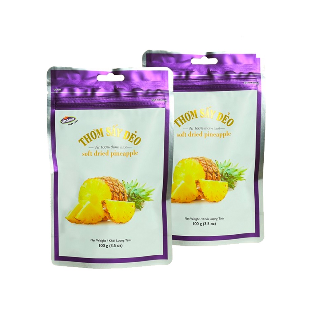 Thơm Sấy Dẻo VINAMIT 100g