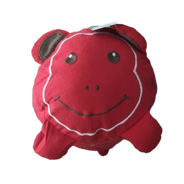 Gối ôm thêu mặt thú, thú nhồi bông cao cấp Hometex 65x18 cm