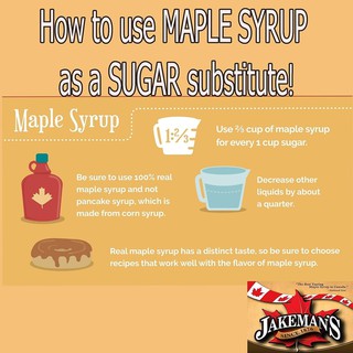 Siro Lá Phong Jakeman - Maple Syrup 250ml