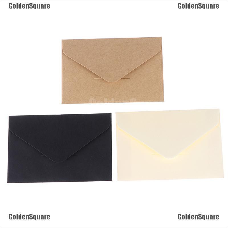 Set 20 Phong Bì Thư Bằng Giấy Phong Cách Châu Âu Cổ Điển Cho Văn Phòng Trường Học