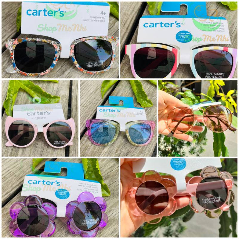 Kính mát Carter's Oshkosh authentic cho bé gái.