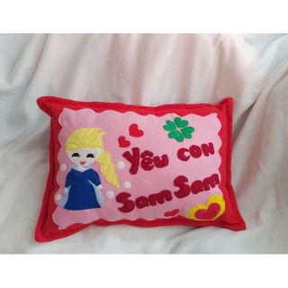 Gối nằm handmade công chúa elsa