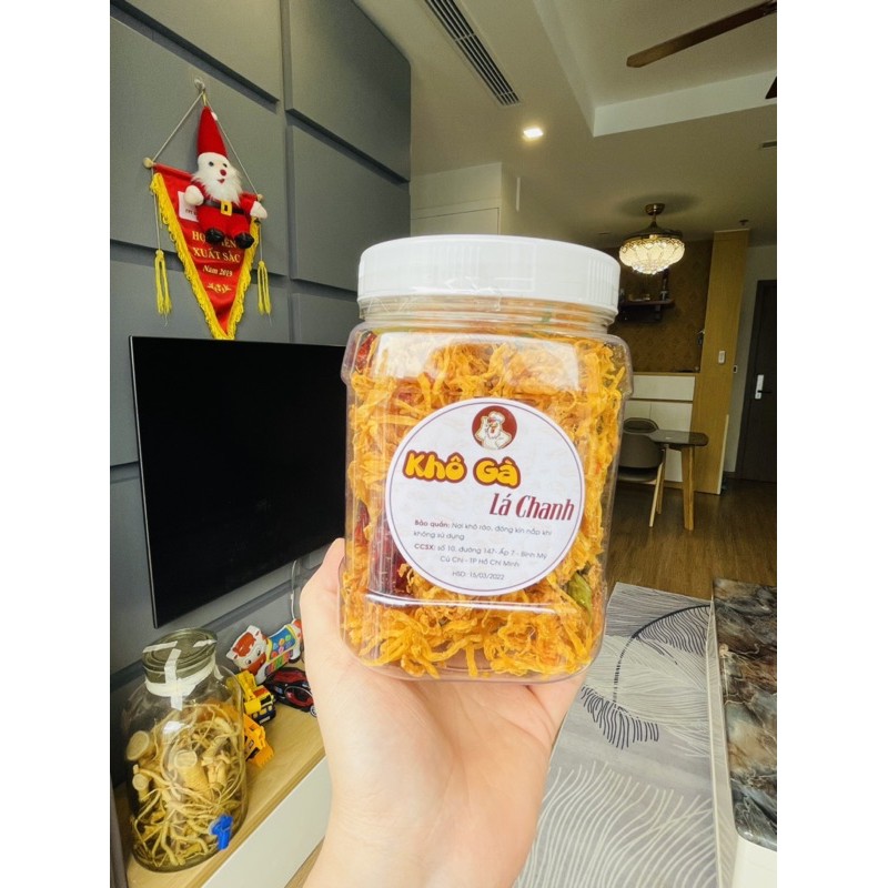 500gr Khô gà lá chanh loại 1 | BigBuy360 - bigbuy360.vn