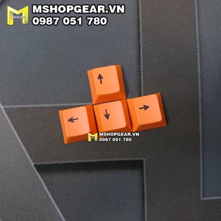 Keycap điều hướng 4 nút màu cam Các bon