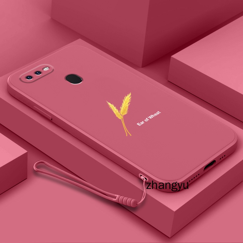 Ốp lưng OPPO A5S A12 A7 OPPO A3S A5 A12E OPPO F9 PRO OPPO F7 F5 A73 silicone TPU vàng lúa mạch trường hợp điện thoại OPPO A5S A12 A7 OPPO A3S A5 A12E OPPO F9 PRO OPPO F7 F5 A73