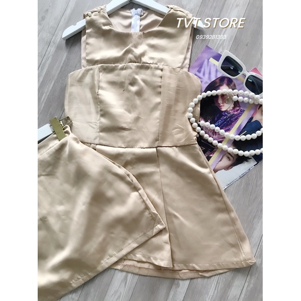 SÉT TATTA MỀM PEPLUM KÈM CHÂN VÁY