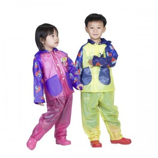 Áo mưa bộ cho trẻ em