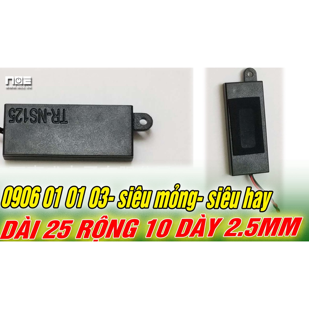 Loa chế laptop N16, Loa độ laptop, siêu mỏng siêu nhỏ, chất lượng tốt dài 25 rộng 10 dày 3