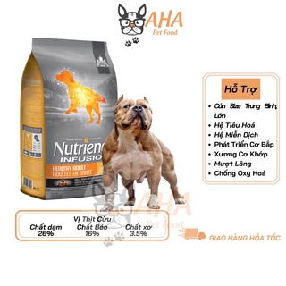 Thức Ăn Cho Chó Bully Nutrience Infusion Bao 10kg - Thức Ăn Cho Chó Vị Thịt Gà Tây, Rau Củ, Trái Cây