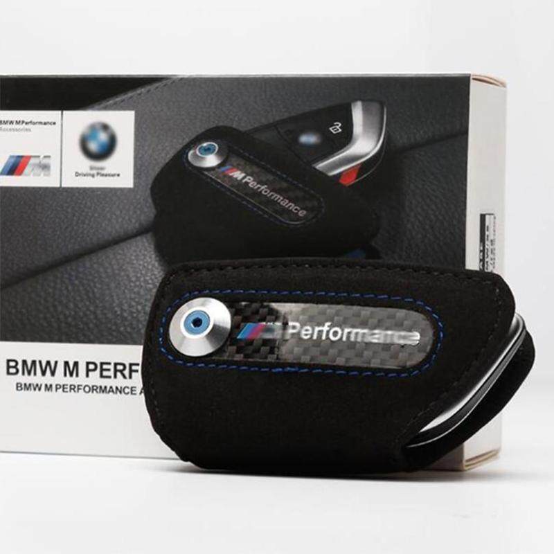 Bao Da Sợi Carbon Bảo Vệ Chìa Khóa Điều Khiển Từ Xa Cho BMW X5 F15 X6 F16 G30 7 G11 X1 F48