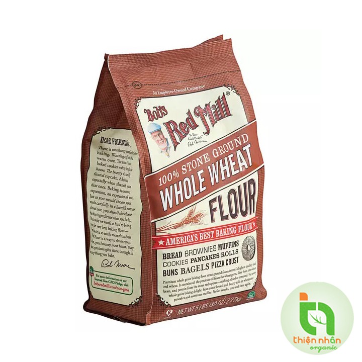 Mã grosale2 giảm 8% đơn 150k bột mì nguyên cám  nongmo bob s red mill - ảnh sản phẩm 2