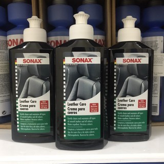 Bảo dưỡng da nội thất Sonax Leather care lotion 291141