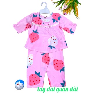 Bộ đồ tole lanh QDTD bé gái đủ size