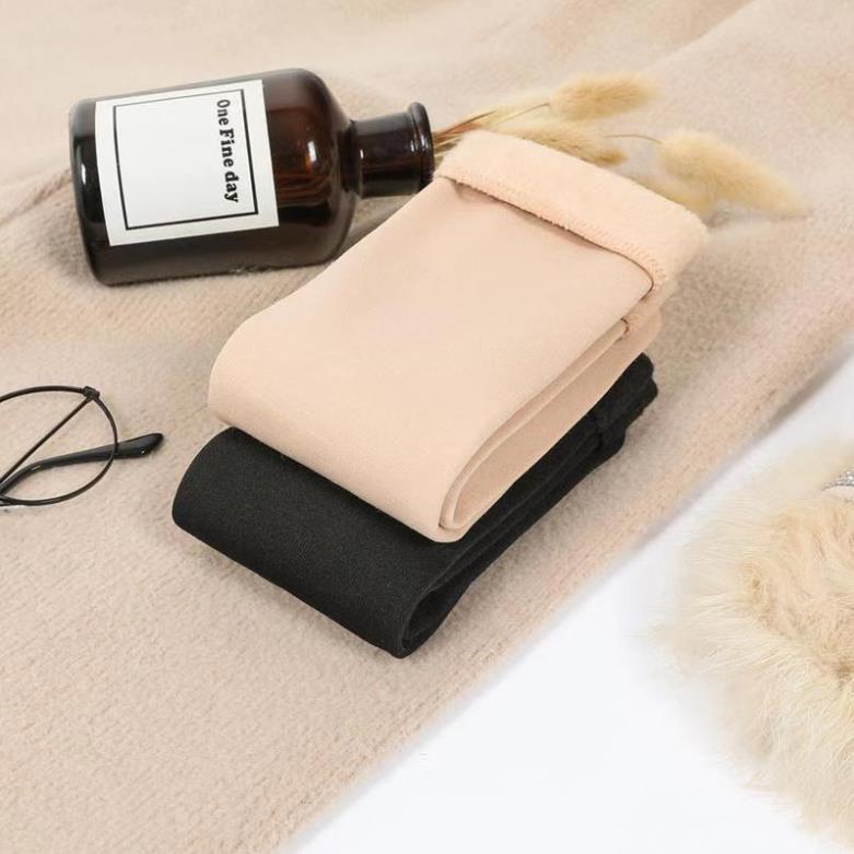 Vớ nữ cổ cao KOGANO tất cao cổ nữ dày lót lông giữ nhiệt siêu ấm FAS-001356