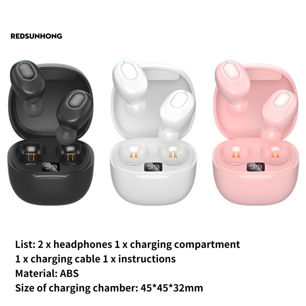 Tai Nghe Nhét Tai Bluetooth 5.0 Kiểu Dáng Thể Thao Tiện Dụng