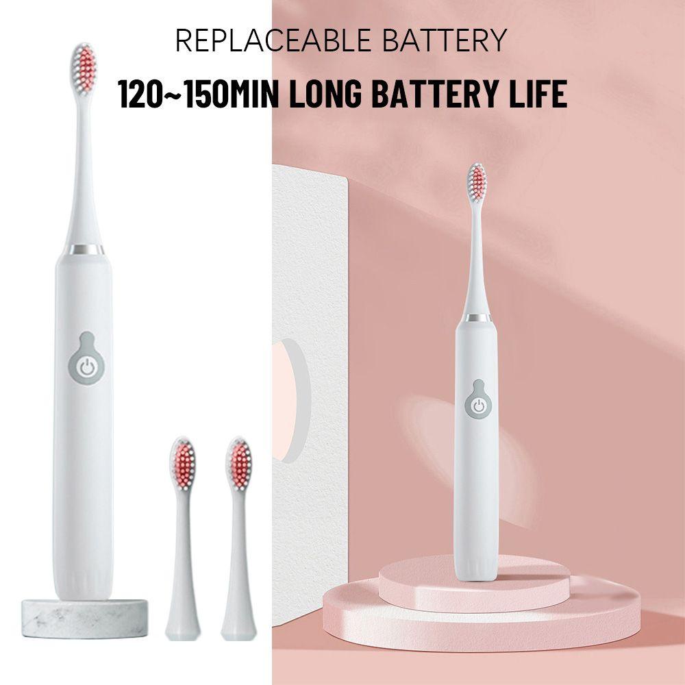 Bàn Chải Đánh Răng Điện 3 Đầu Chống Thấm Nước IPX7 Chăm Sóc Răng Miệng