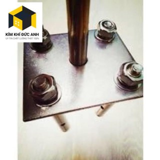 [SIÊU BỀN] Móc quạt trần inox có đế các cỡ