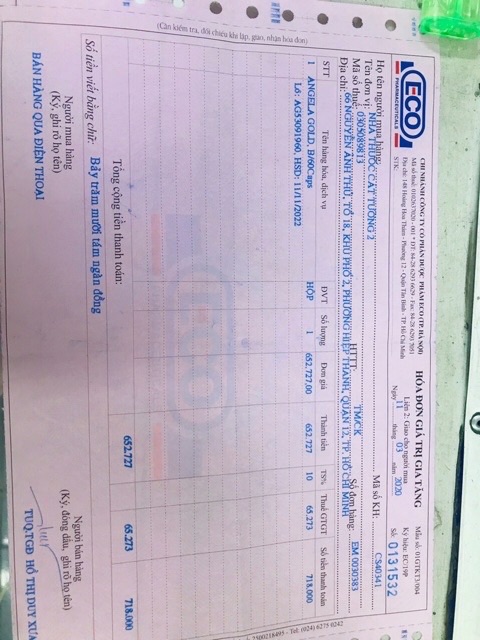 CÓ TEM TÍCH ĐIỂM ] Sâm Angela Gold | Thế Giới Skin Care