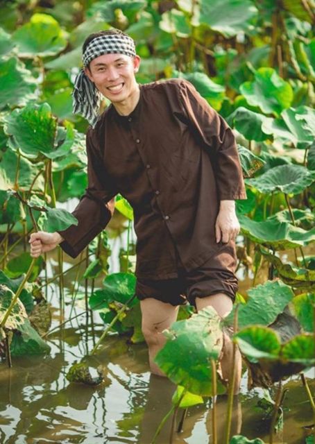 Bộ bà ba nam chất liệu vải cao cấp