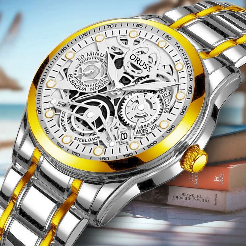 Đồng Hồ Cơ Tự Động Chống Thấm Nước Swiss