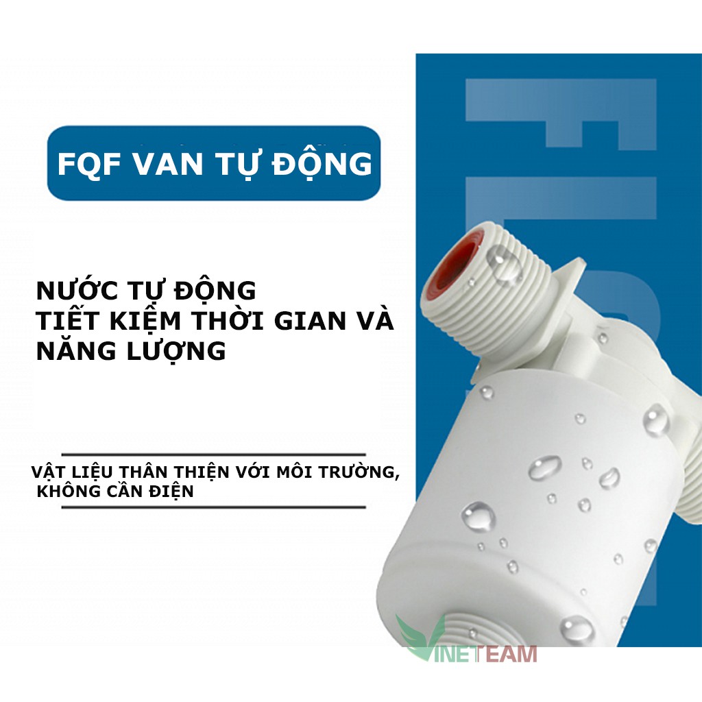 Phao cơ tự ngắt nước ✔ Phao chống tràn tự động tiết kiệm thời gian và kinh tế tặng kèm ống cút và băng tan -dc4222