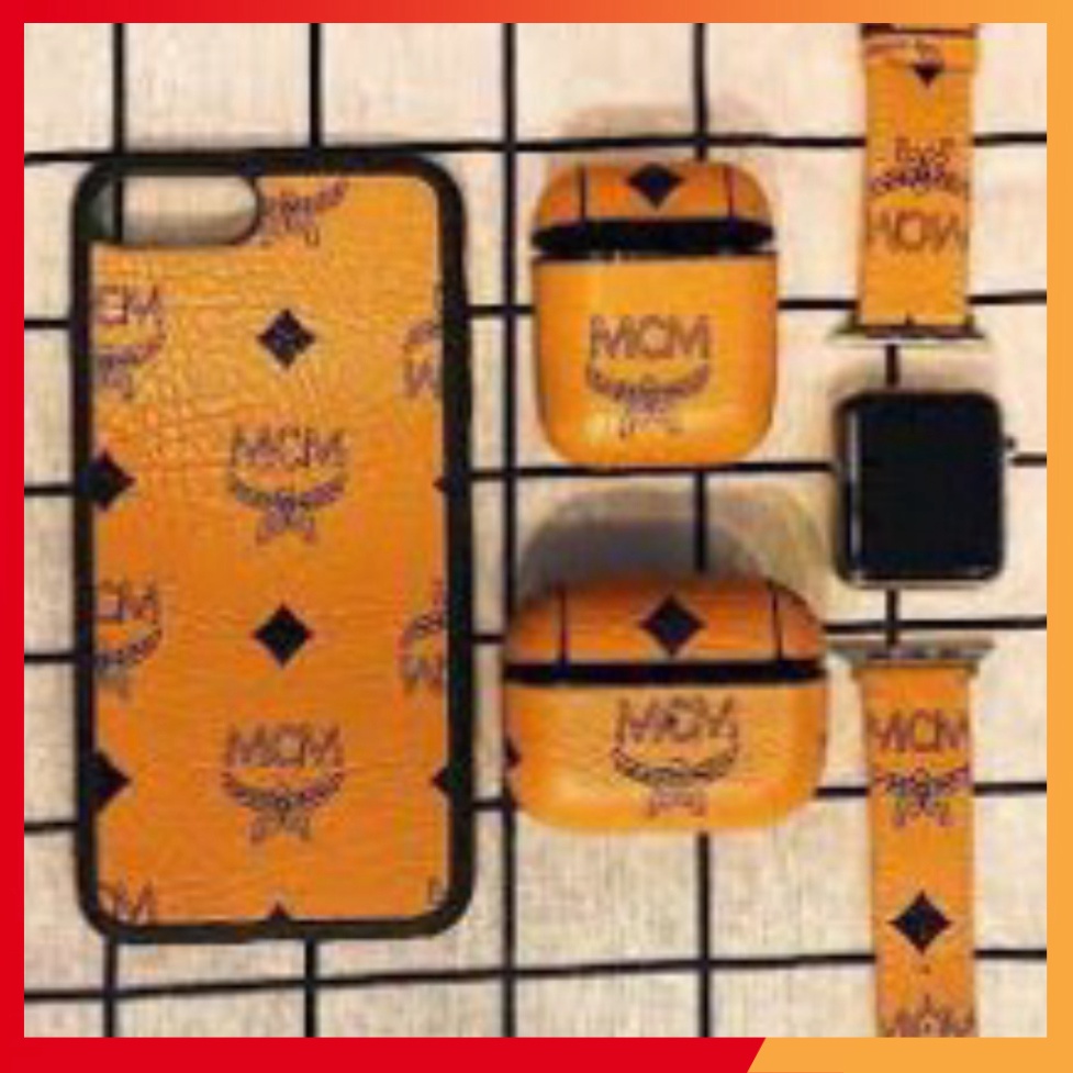 Vỏ bảo vệ tai nghe họa tiết M.C.M dùng cho AP2 , AP pro