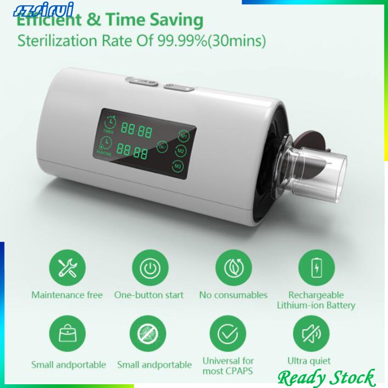 [Hàng mới về] Máy khử trùng làm sạch ozone thiết kế di động không gây tiếng ồn cho cpap