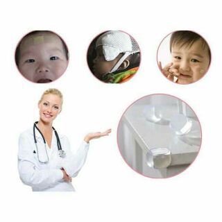 Set 4 miếng bọc góc bàn silicon, bịt góc bàn