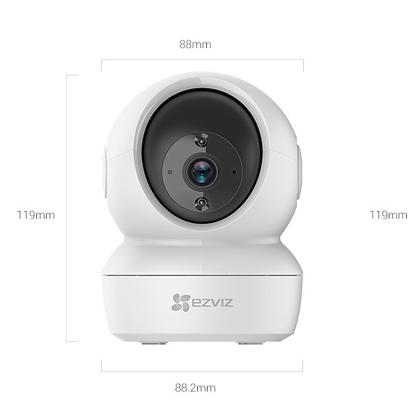 Camera Wifi Ezviz quay 360 độ FullHD 4K, Cam IP không dây C6N chính hãng bảo hành 2 năm