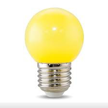 Bóng đèn led chanh 1w nhiều màu trang trí