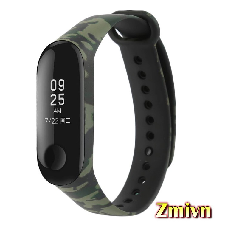 Dây Đeo Rằn Ri Thay Thế Cho Xiaomi Miband 3