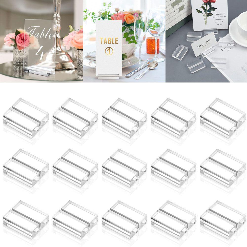WONDER Giá Đỡ Kẹp Giấy / Ảnh Để Bàn Lãng Mạn