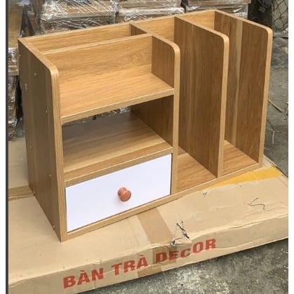 Kệ Sách Để Bàn 5 NGĂN Bằng Gỗ Lắp Ghép Tiện Lợi, GIÁ TỐT NHẤT