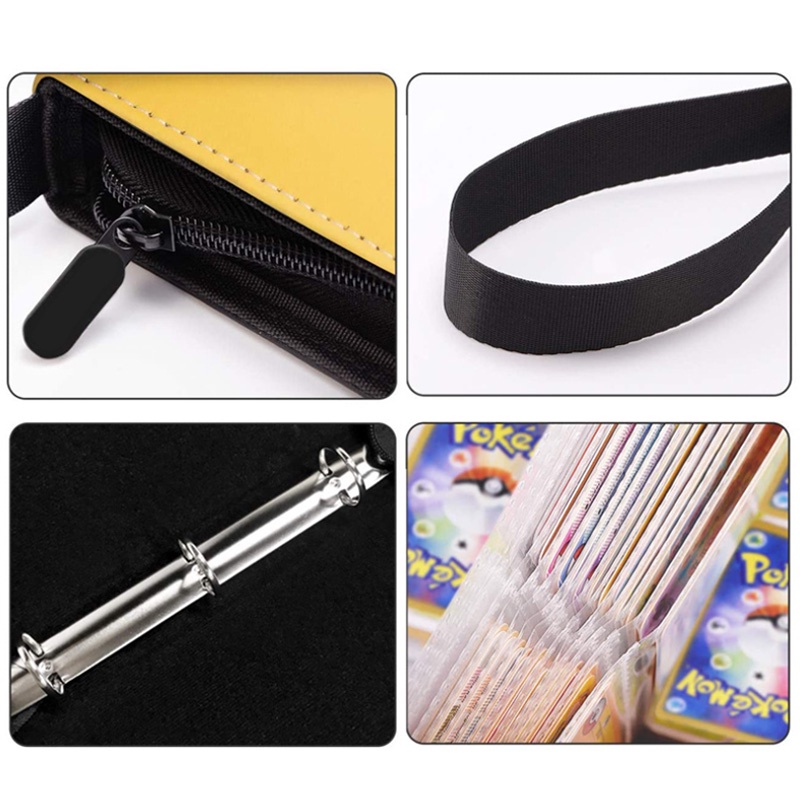 Album Đựng Thẻ / Đồ Chơi 400 Ngăn Hình Pokemon Cho Bé