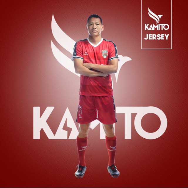 Bộ bóng đá Bình Dương FC Kamito