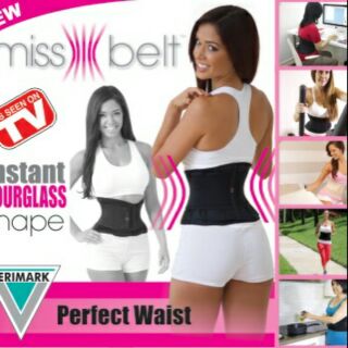 Đai nịt bụng eo thon giảm mỡ miss belt