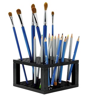 Hộp đựng bút chì / cọ vẽ 96 lỗ tiện dụng giá đỡ