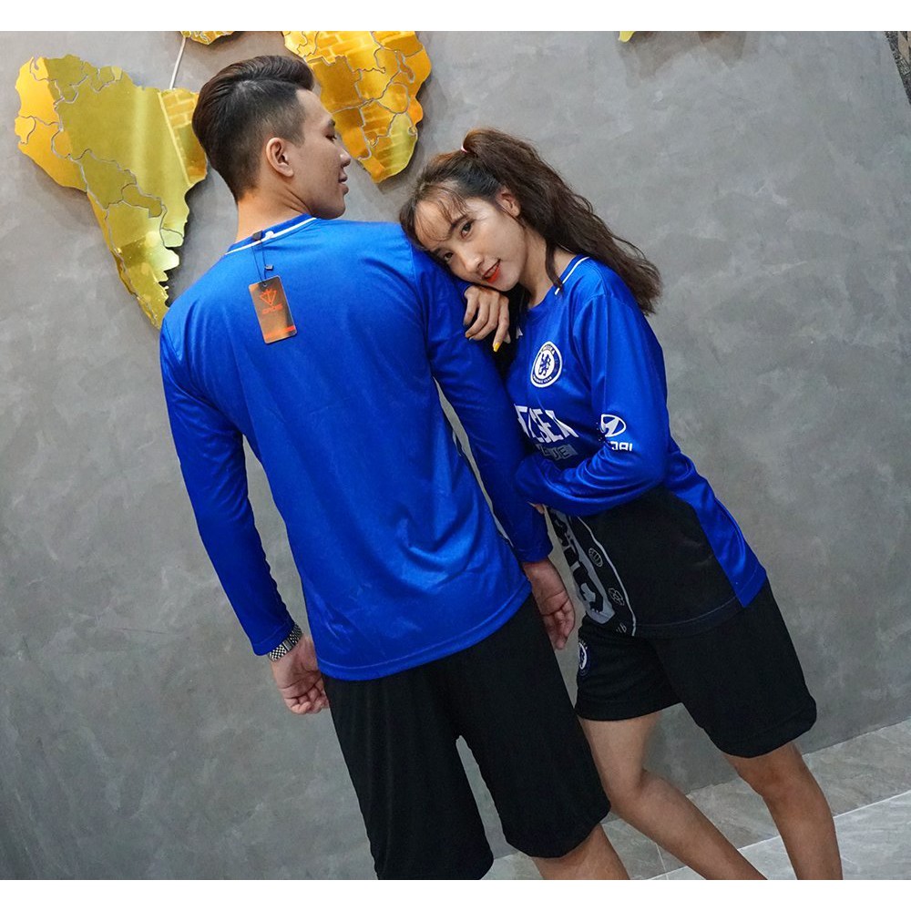 Đồ Đá banh Tay Dài CHELSEA Nam  siêu thoáng mát