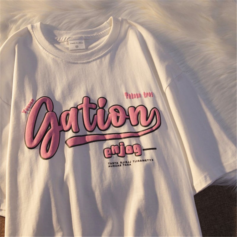 ÁO THUN  GATION SKU06,FROM RỘNG TAY LỠ ,CHẤT LIÊU DÀY DẶN KHÔNG XÙ LÔNG | BigBuy360 - bigbuy360.vn