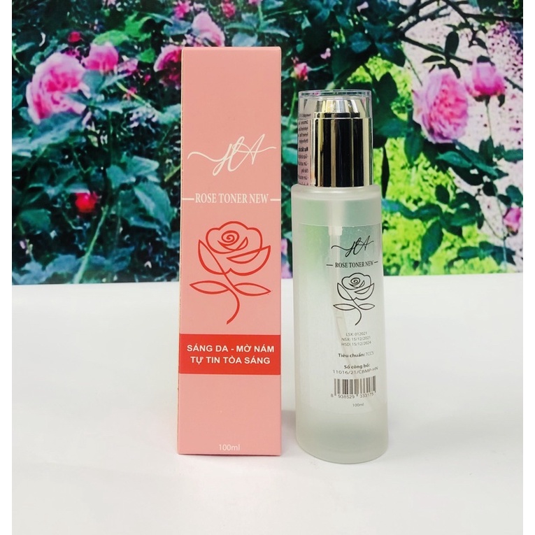 NƯỚC HOA HỒNG TƯƠI HA ROSE TONER KHÔNG CHỨA CỒN - HÀNG CHÍNH HÃNG