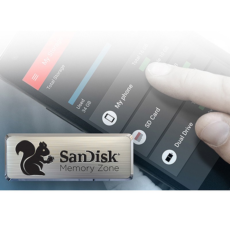 Ổ Cứng Ngoài Sandisk Ultra Dual Drive M3.0 128gb Usb 3.0 Otg